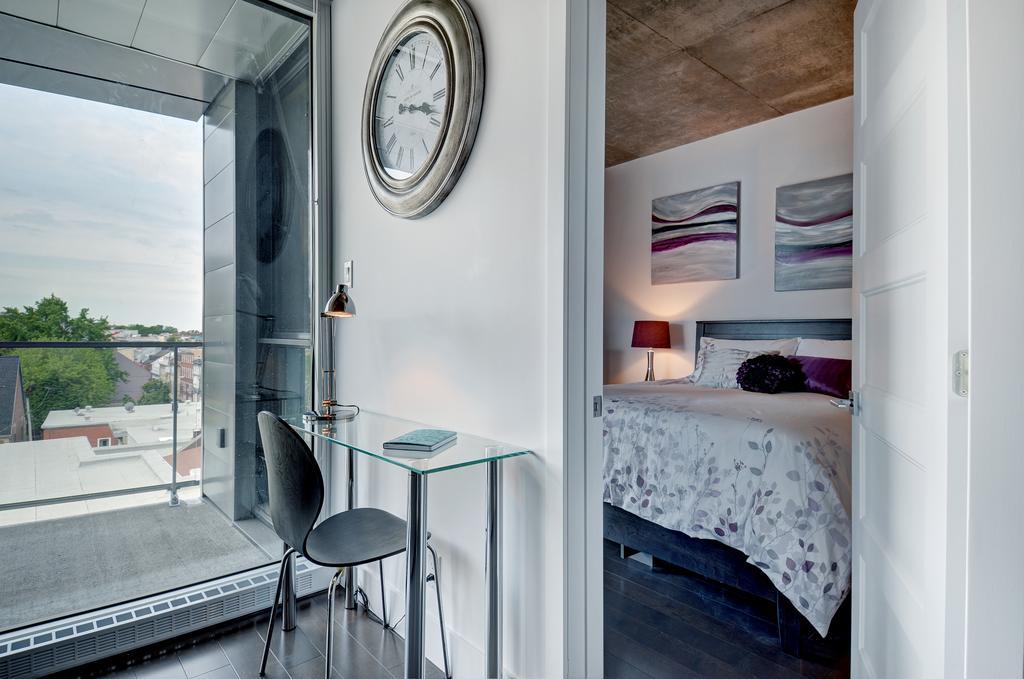 Apartamento Les Immeubles Charlevoix - Le 760-605 Ciudad de Quebec Habitación foto