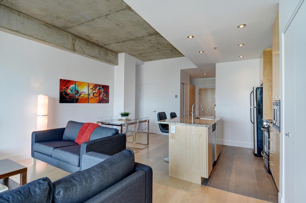 Apartamento Les Immeubles Charlevoix - Le 760-605 Ciudad de Quebec Habitación foto